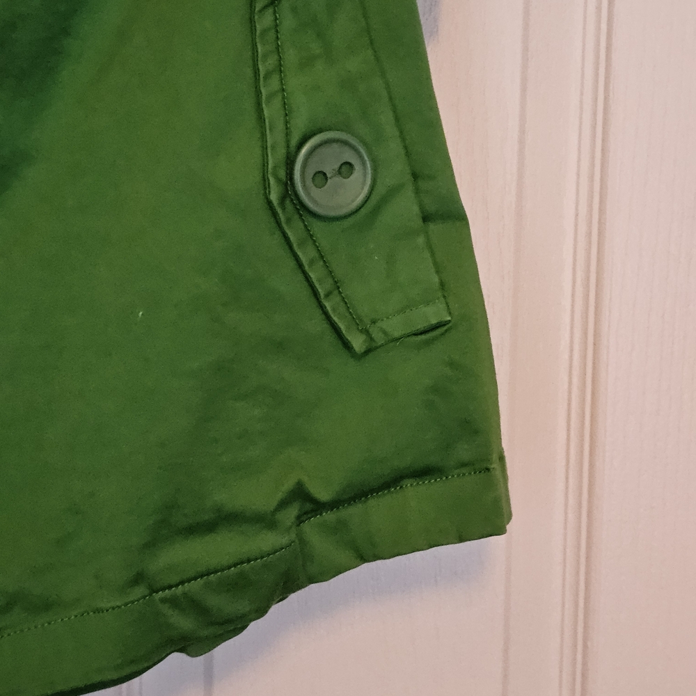 Cato Green Utility Jacket with Button Accents - Picture 4 of 9